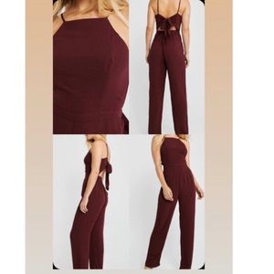 Abercrombie and Fitch High Neck Jumpsuit